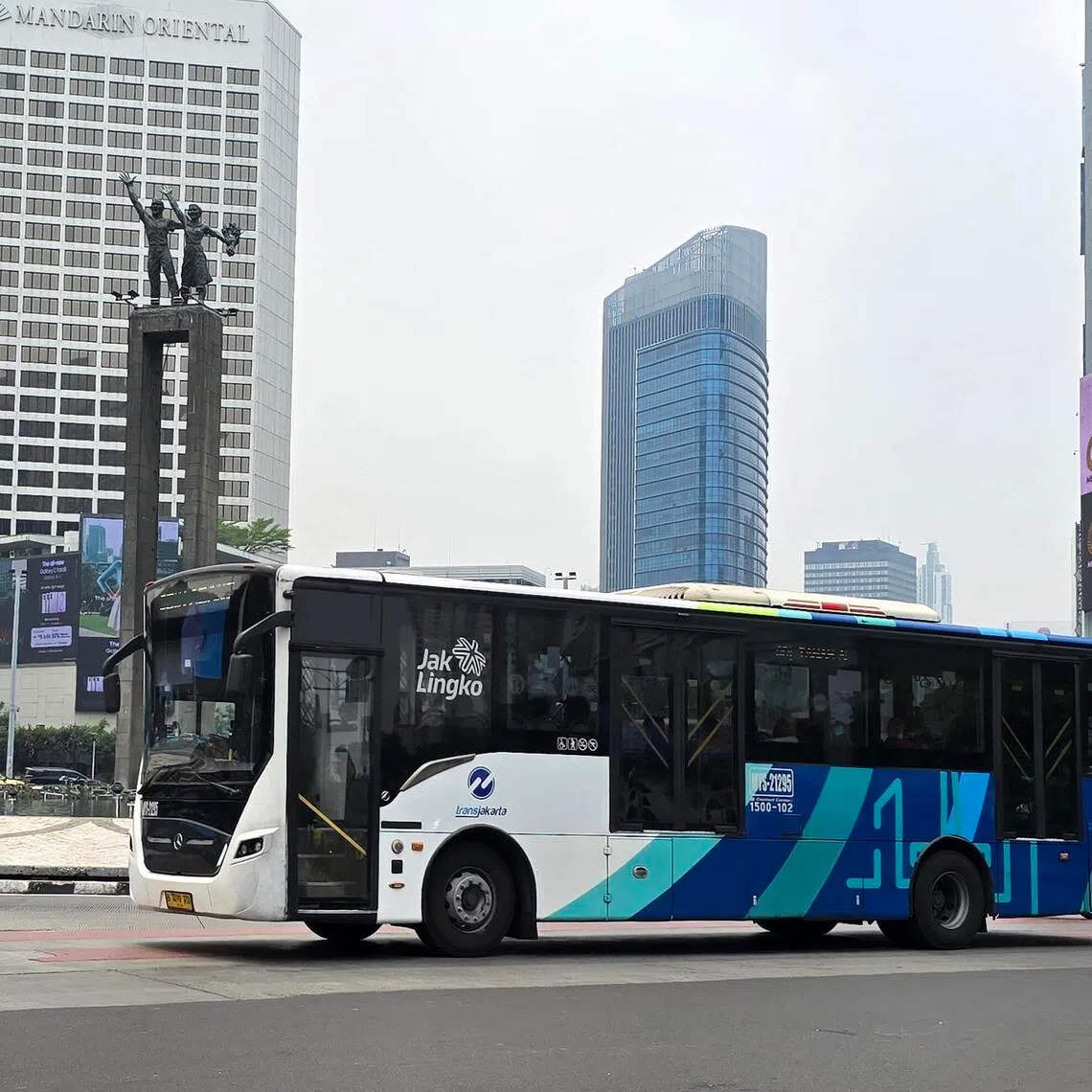 TransJakarta, Jakarta’s public bus operator, will start running boat services in June 2027 and could eventually take to the skies, according to Governor Pramono Anung.