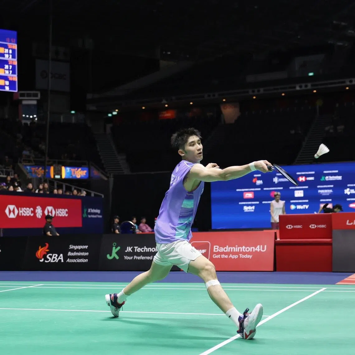 It has been a tough season for Jason Teh, whose loss at the KFF Singapore Badminton Open was one of nine first-round exits he suffered on the BWF World Tour in 2026.
