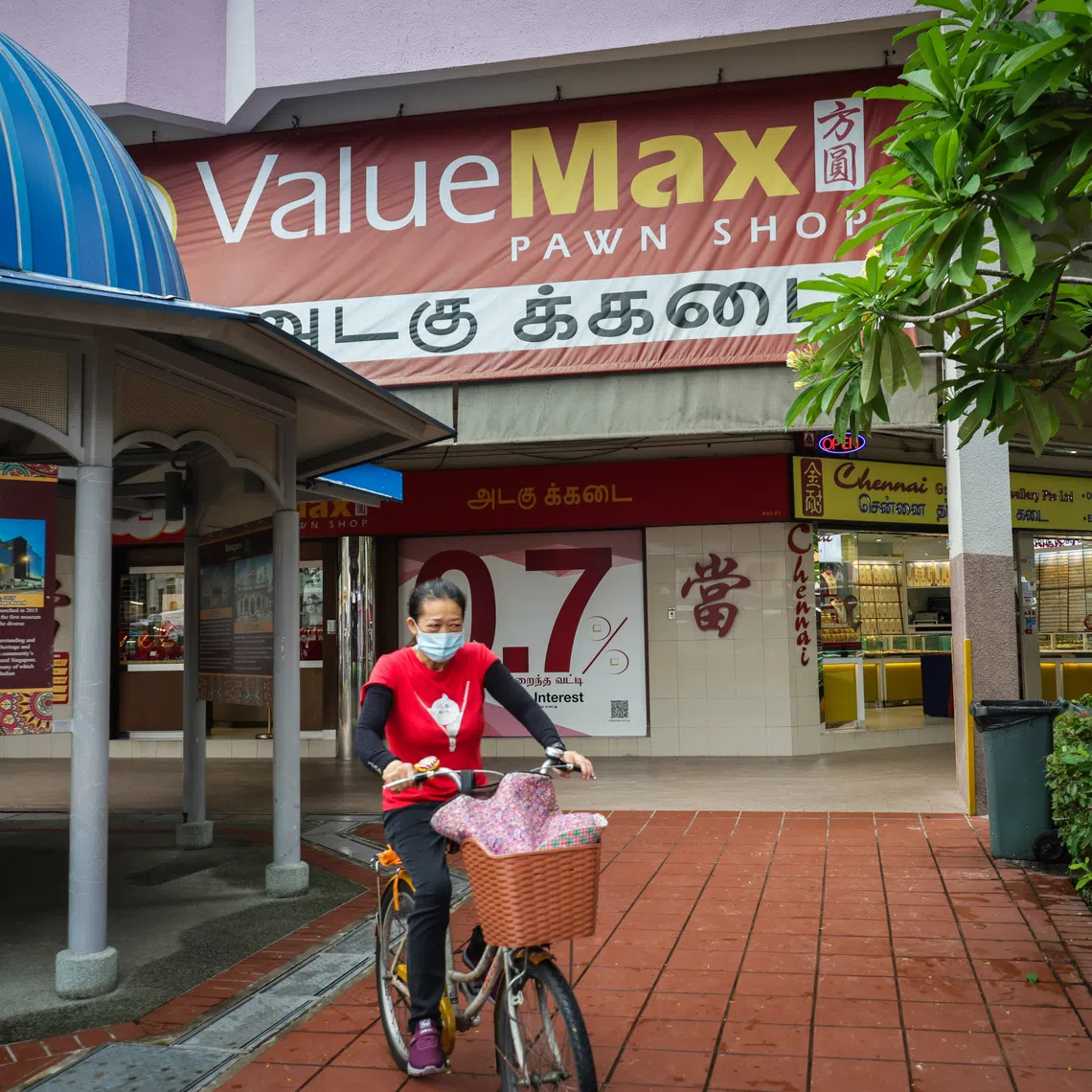 Facade of ValueMax Pawnshop at Little India, Sep 4, 2025.