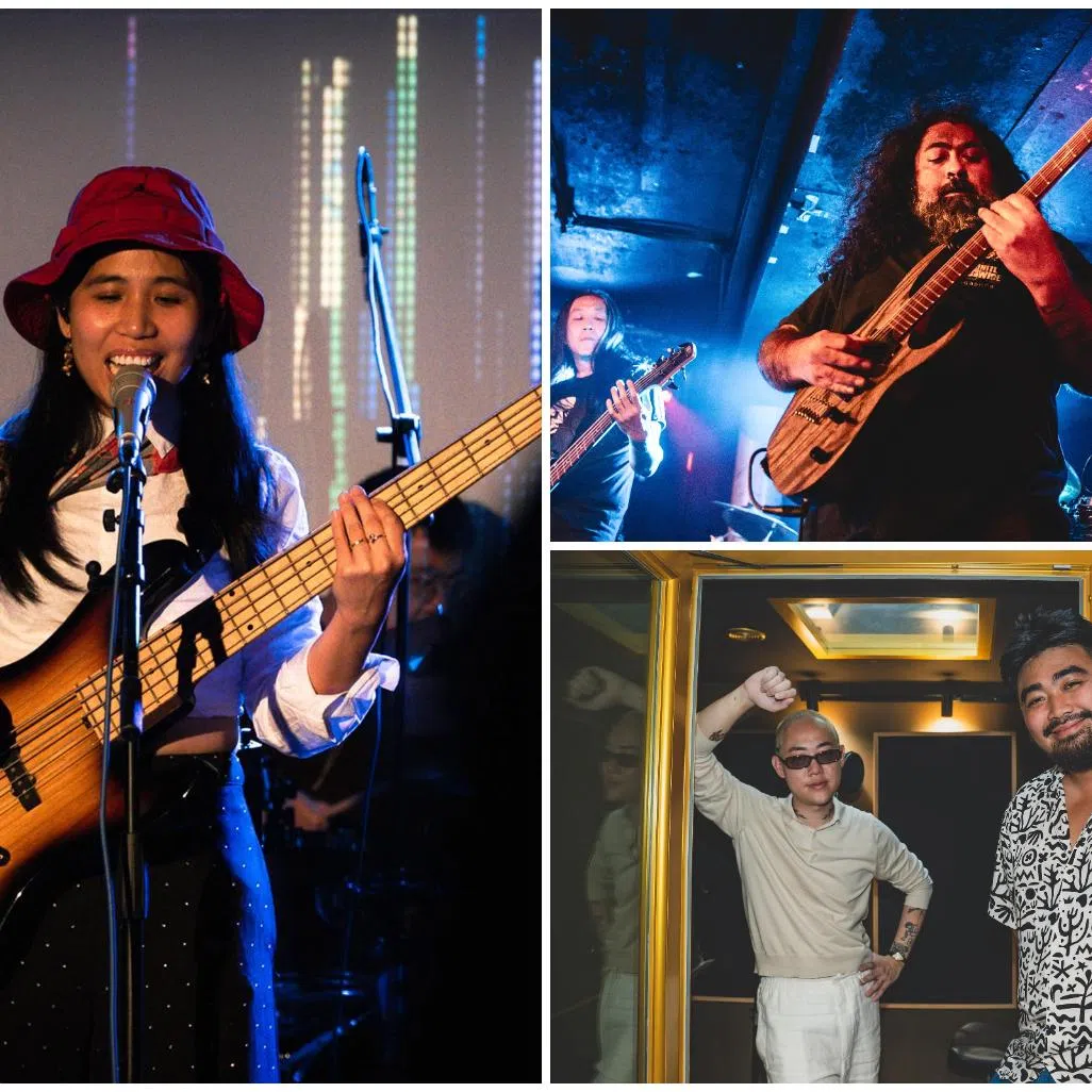 (Clockwise from left) Singapore musicians Bitty, Deus Ex Machina, Lincoln Lim and Jaye Foo.
