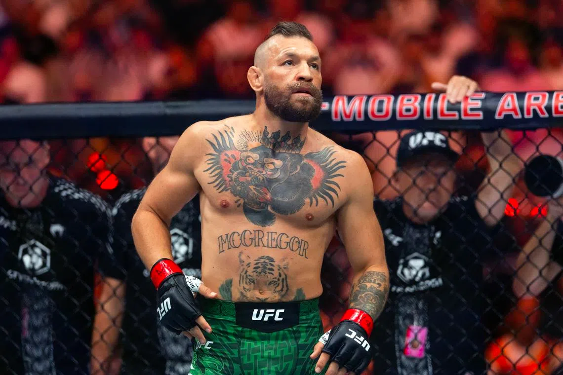 Mixed Martial Arts-McGregor says he injured ACL, meniscus in loss to Holloway