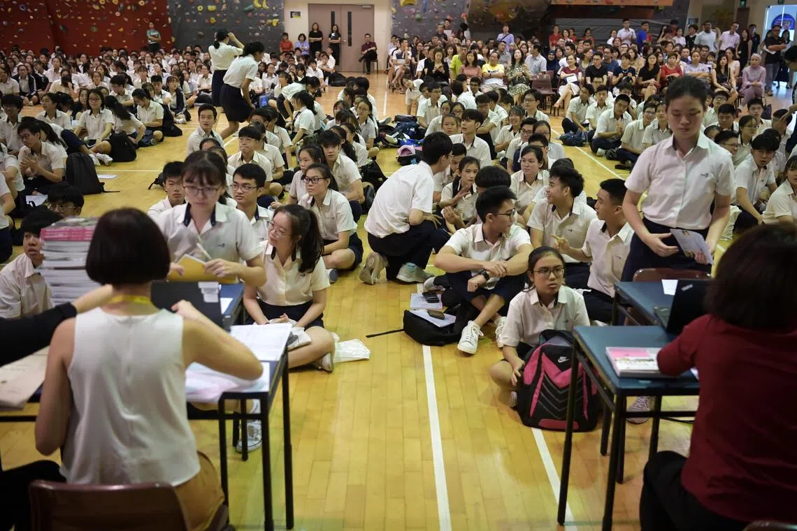There will be no change in standards when students sit the Singapore-Cambridge Secondary Education Certificate (SEC) examinations in 2027.