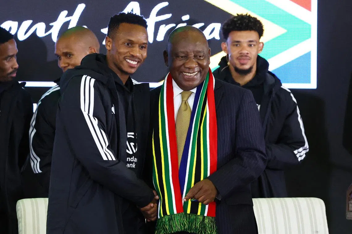 South Africa name two uncapped players in World Cup squad