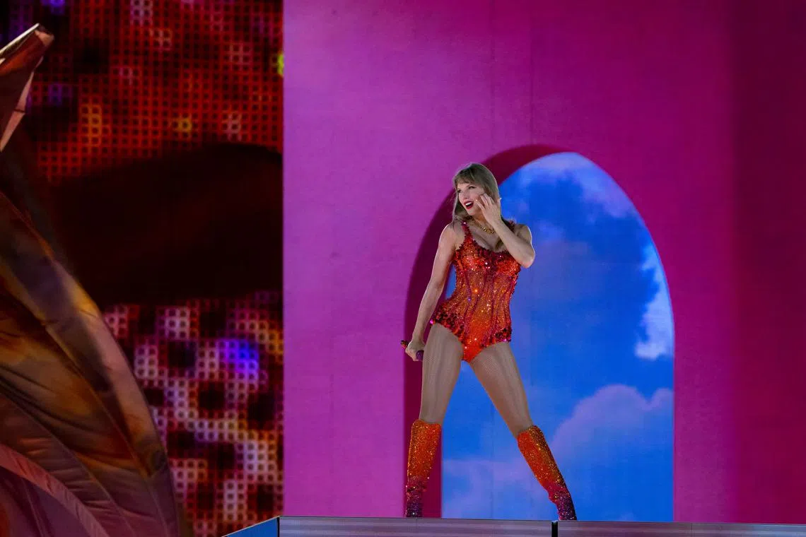 Taylor Swift's 149-show tour began in March 2023. 