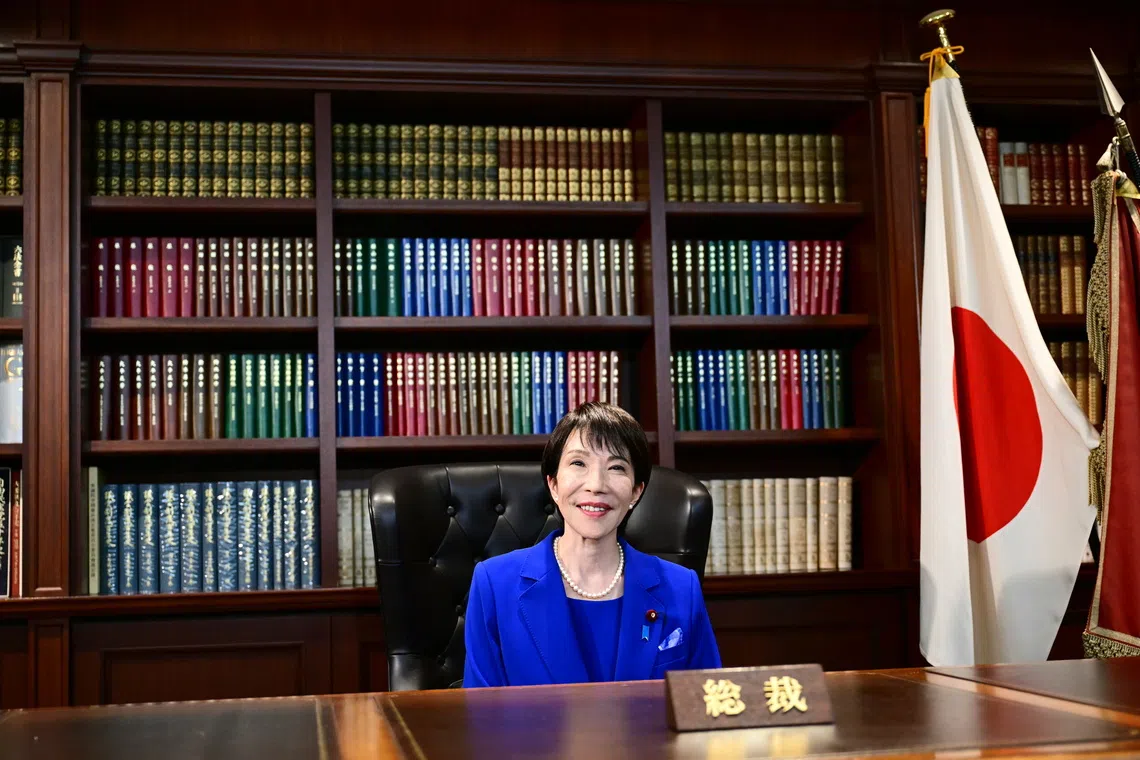 Ms Sanae Takaichi is set to be named Japan’s PM when the Diet convenes for an extraordinary session, likely on Oct 15.