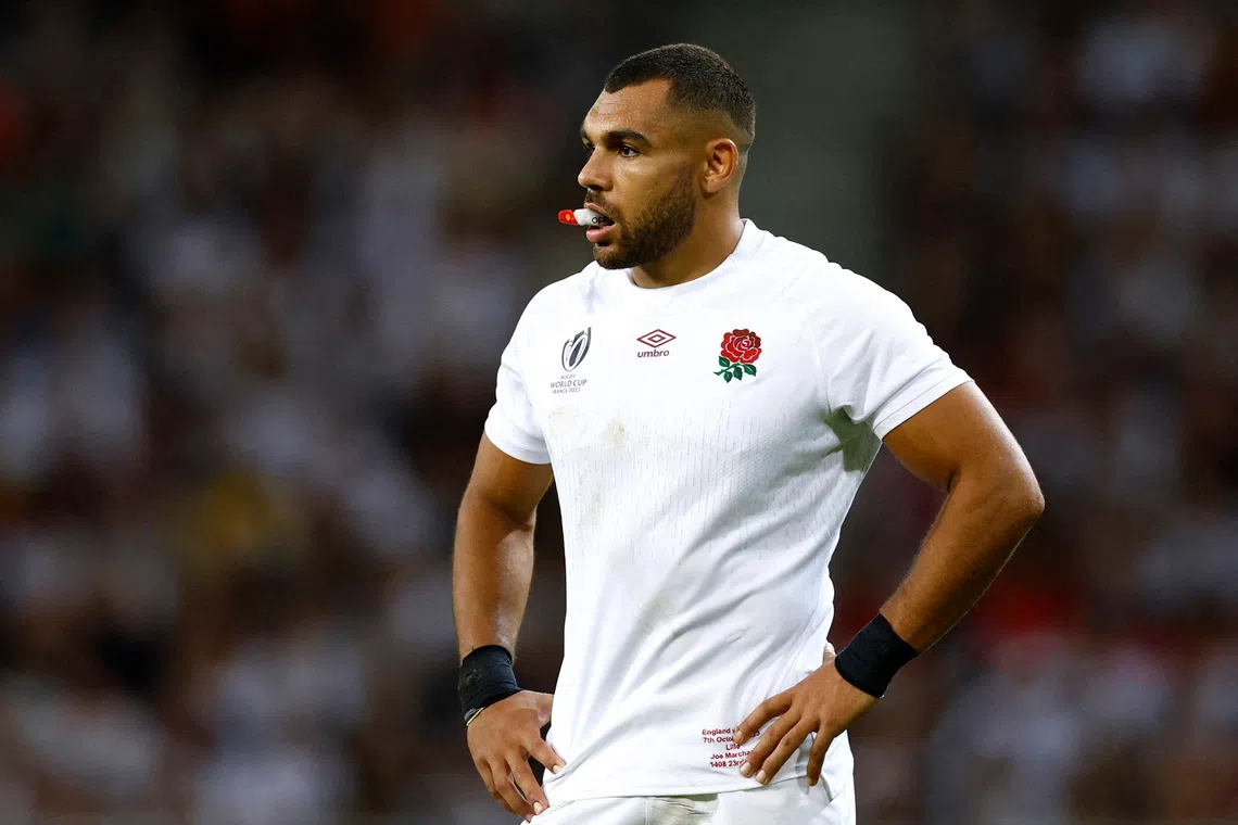 Rugby Union - Rugby World Cup 2023 - Pool D - England v Samoa - Stade Pierre Mauroy, Villeneuve-D'ascq, France - October 7, 2023 England's Joe Marchant looks on REUTERS/Gonzalo Fuentes