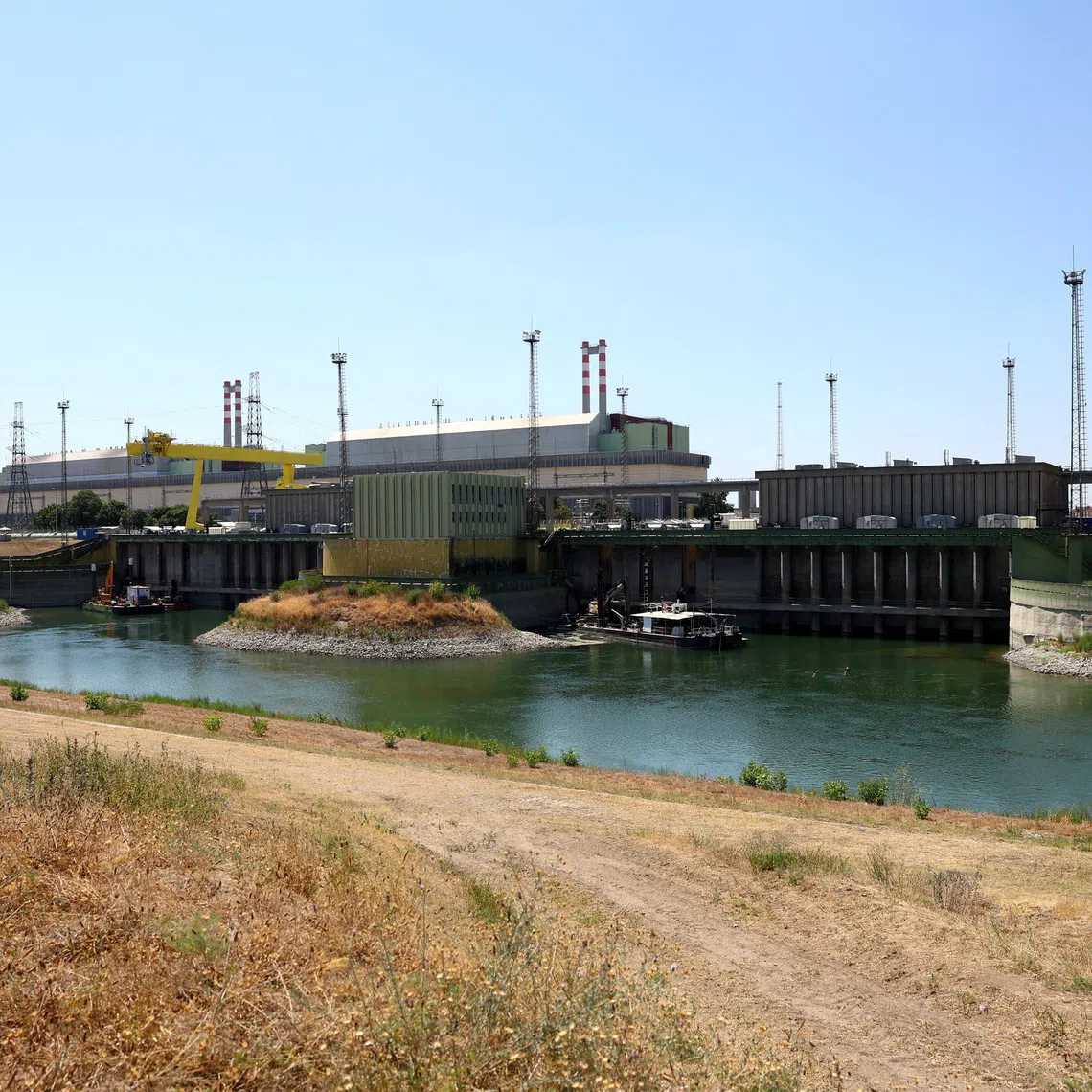 A genaral view of the Paks Nuclear Power Plant in Paks, Hungary, July 31, 2026. REUTERS/Bernadett Szabo