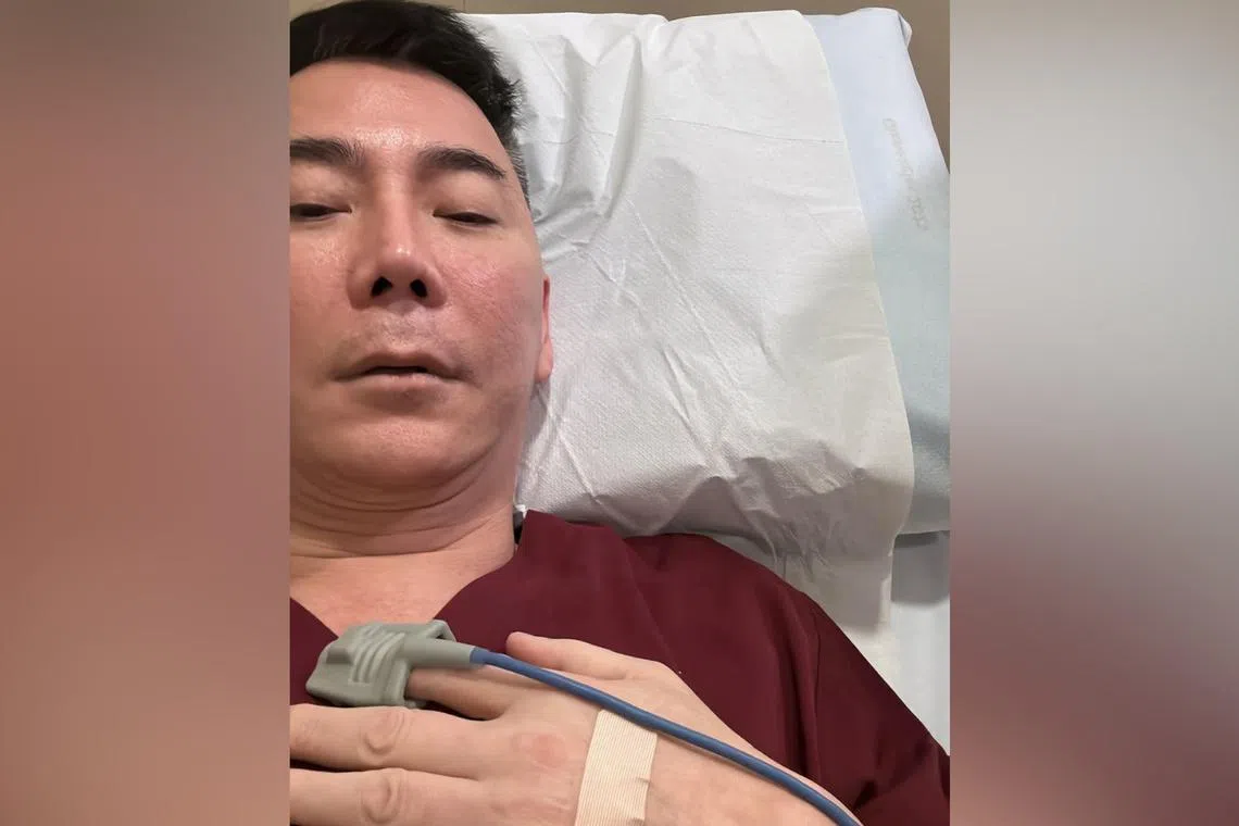 Addy Lee said he he had been struggling with health problems in the last four months.