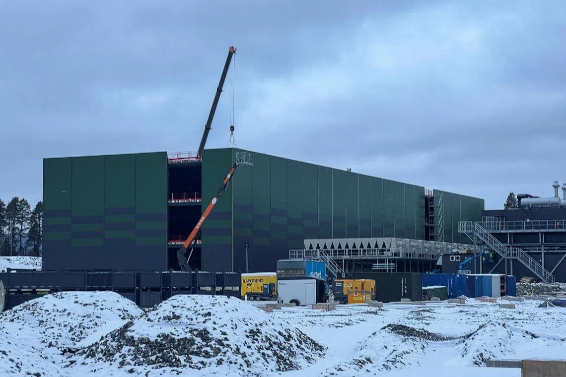 A view of the Chinese social media firm TikTok's largest data centre in Europe, in Hamar, Norway, November 30, 2023. REUTERS/Victoria Klesty