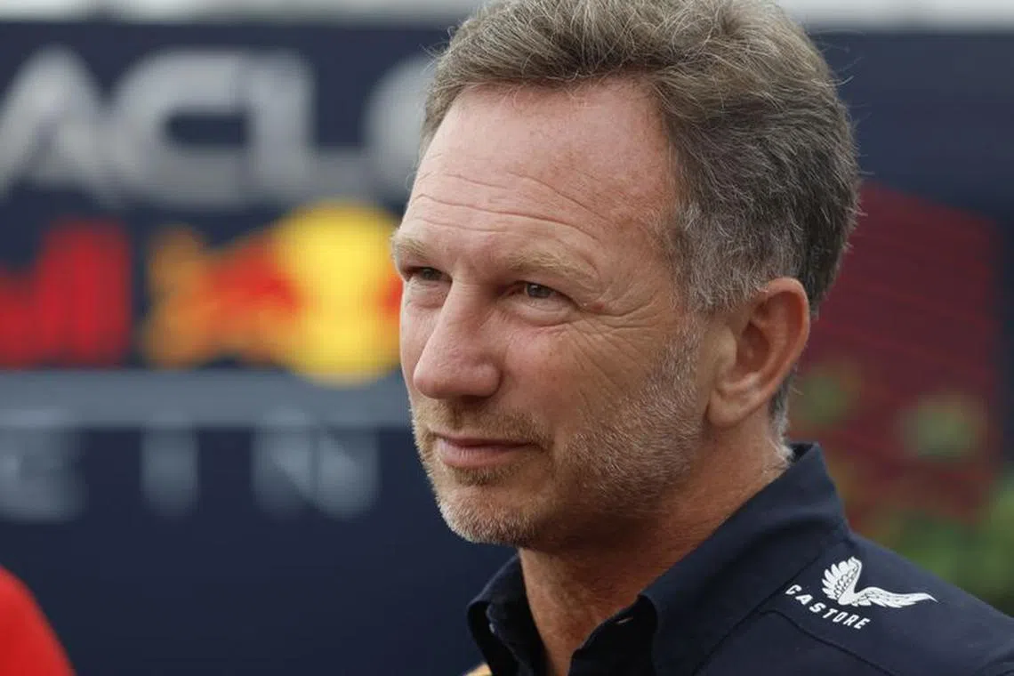 FILE PHOTO: Formula One F1 - Japanese Grand Prix - Suzuka Circuit, Suzuka, Japan - September 23, 2023 Red Bull team principal Christian Horner is seen before practice REUTERS/Issei Kato/File Photo