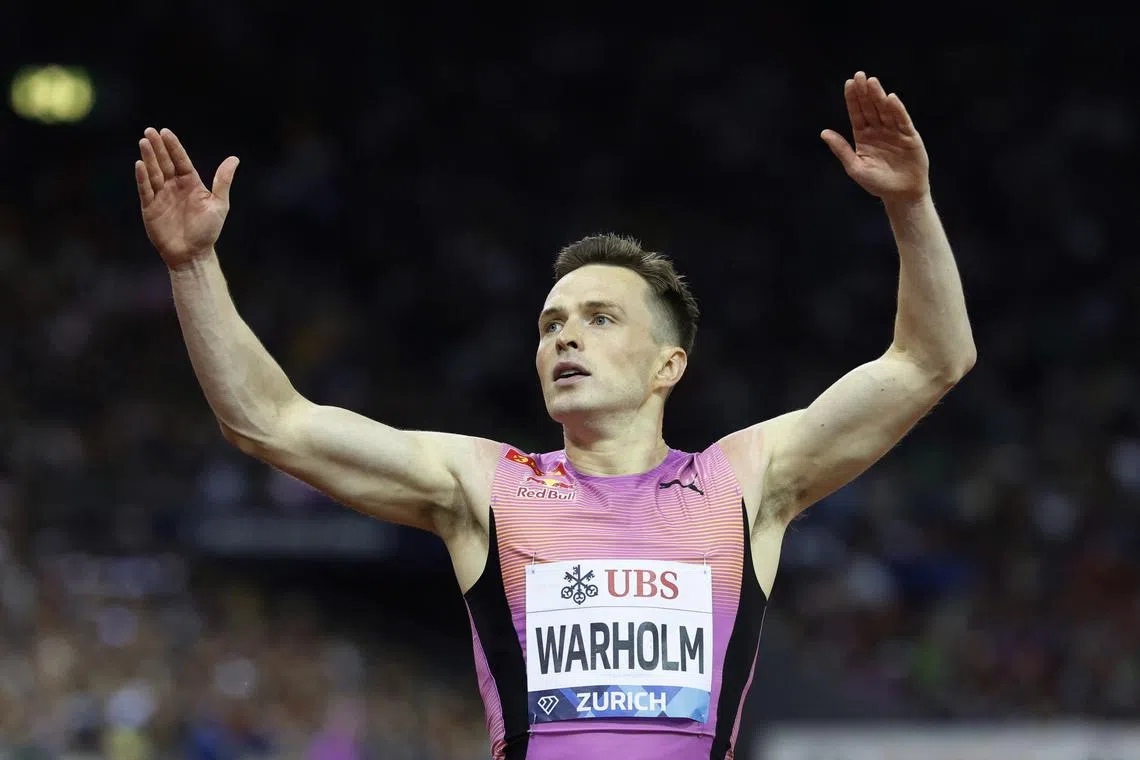 Warholm's fourth title no given in Tokyo hurdles showdown