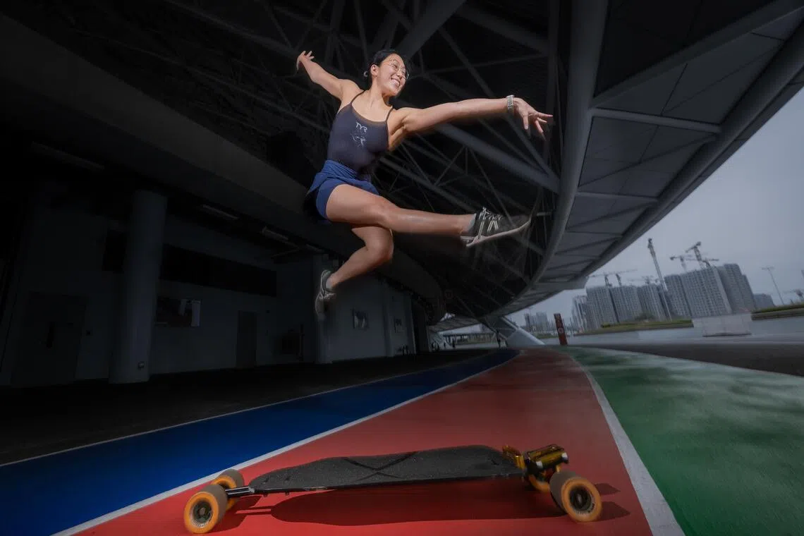 Artistic swimmer Debbie Soh targets a clean sweep of gold medals at the SEA Games.