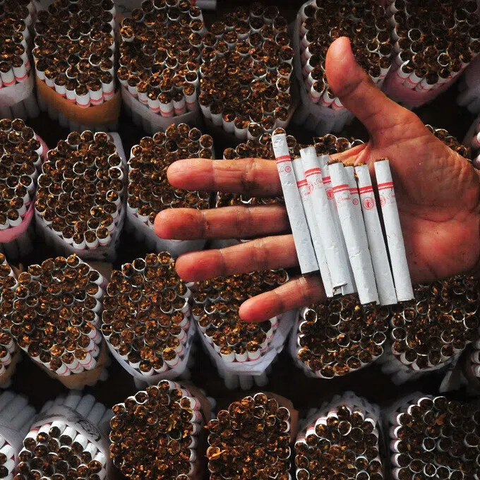 The officials seized 18.2 million illegal cigarettes between January and September, valued at $2.1 million, in Malang.