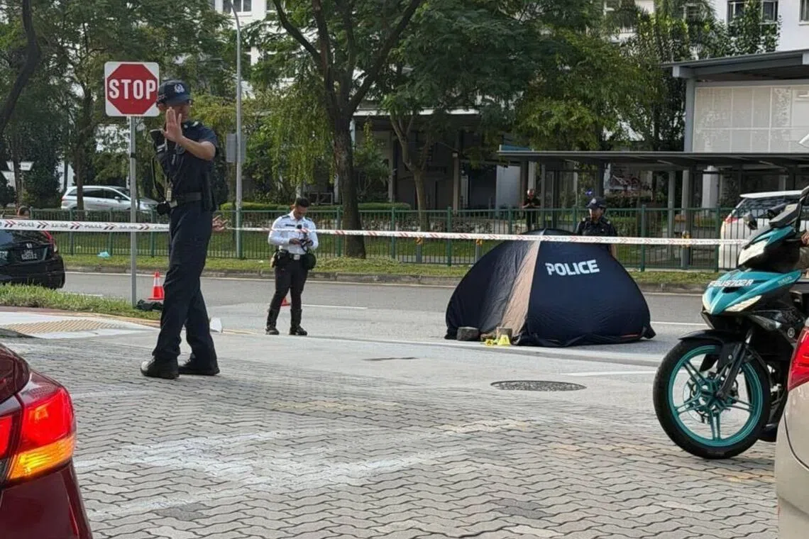 A 79-year-old male pedestrian was pronounced dead at the scene of an accident in Bukit Batok West Avenue 9 on Dec 22.