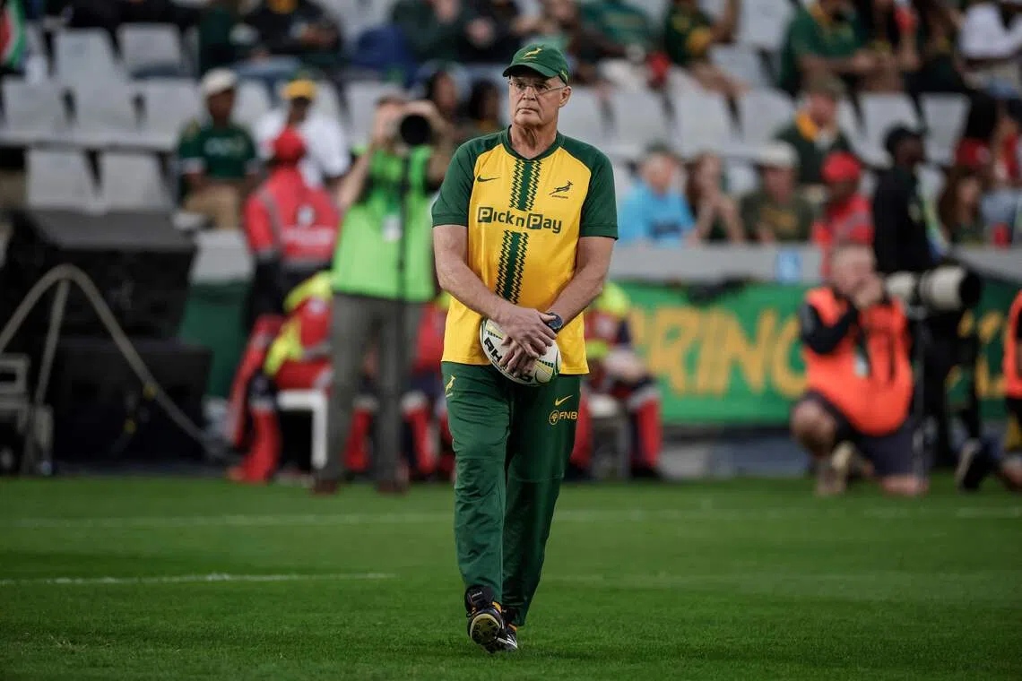 South Africa head coach Rassie Erasmus said his side face a “massive challenge” against Argentina.