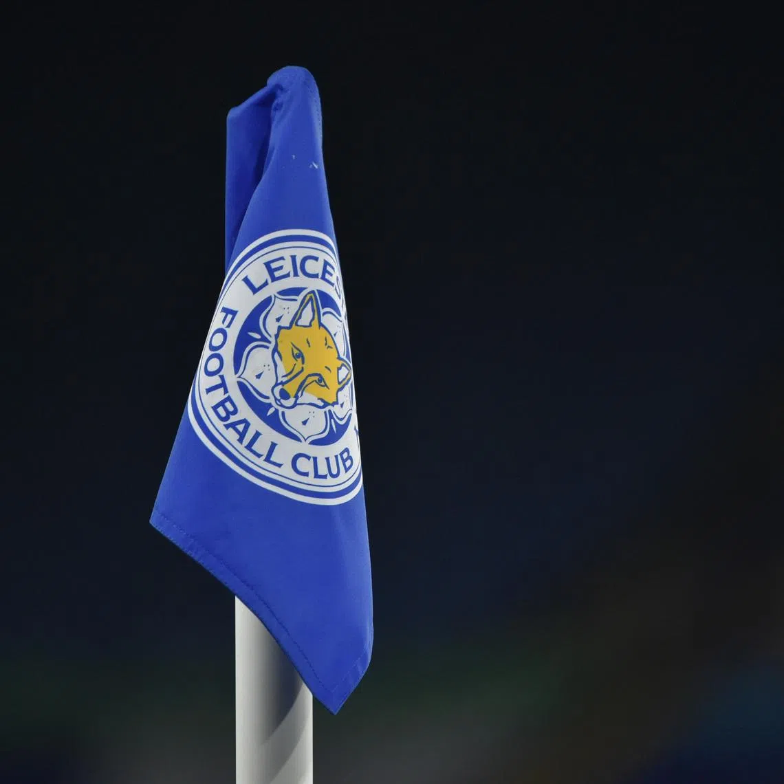 Soccer Football - Premier League - Leicester City v Southampton - King Power Stadium, Leicester, Britain - January 16, 2021 General view of a corner flag before the match Pool via REUTERS/Rui Vieira