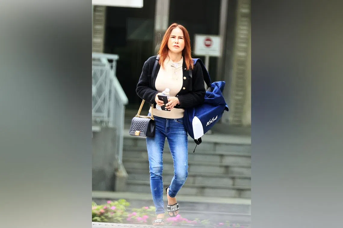 Reuangthieng Miss Varinda was fined $3,000 on Jan 8 after she pleaded guilty to obstructing an immigration officer in the execution of his duty.