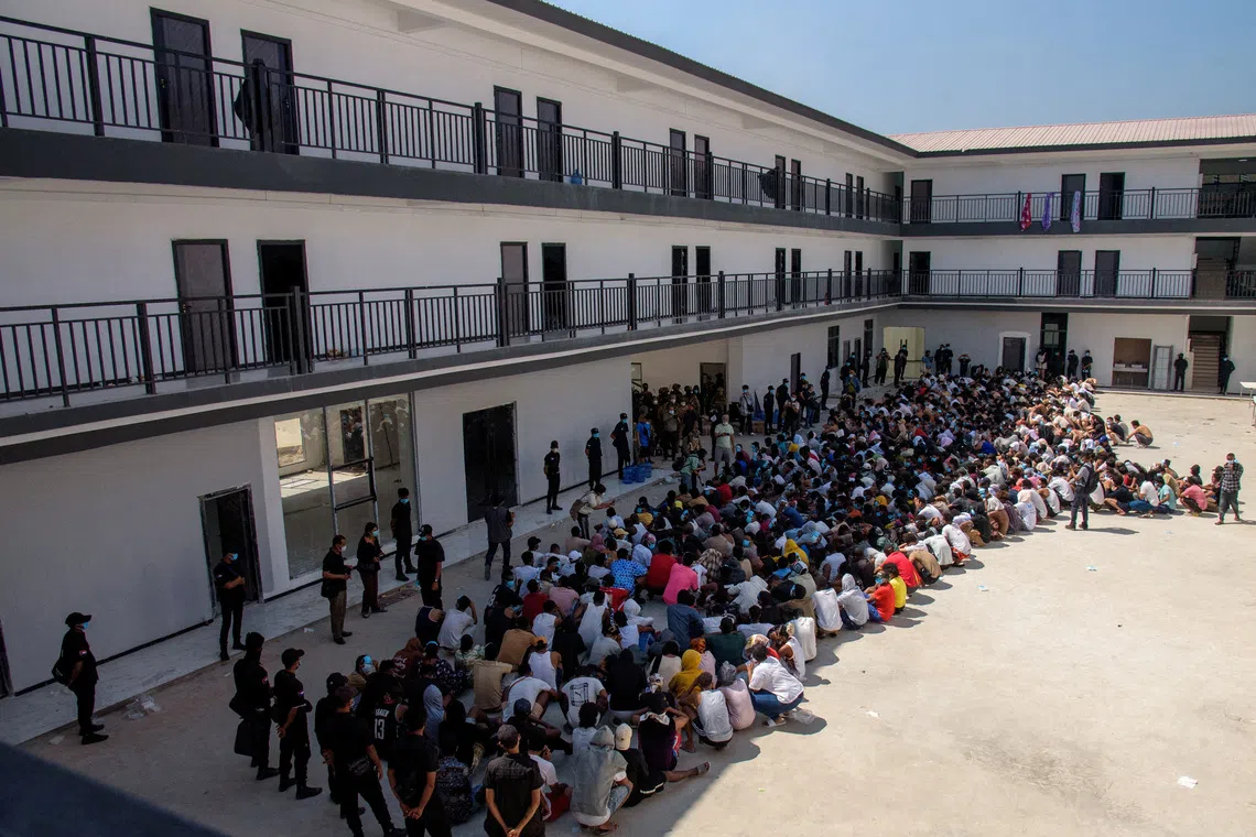 Victims of scam centres who were tricked or trafficked into working in one are oftentimes given inhumane treatment, including being beaten if they are unable to meet targets.