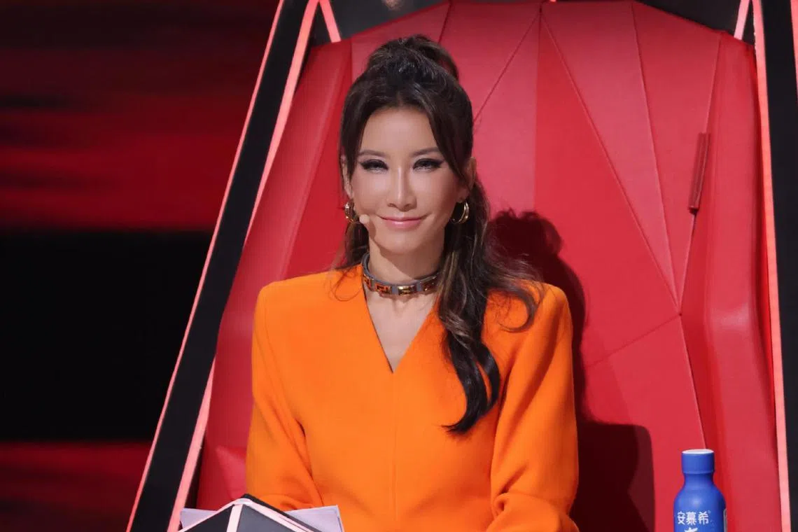 Coco Lee was one of the coaches on Sing! China in 2022.