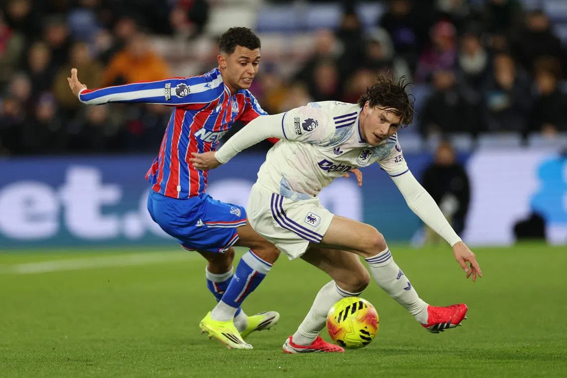 Villa held to scoreless draw at Crystal Palace