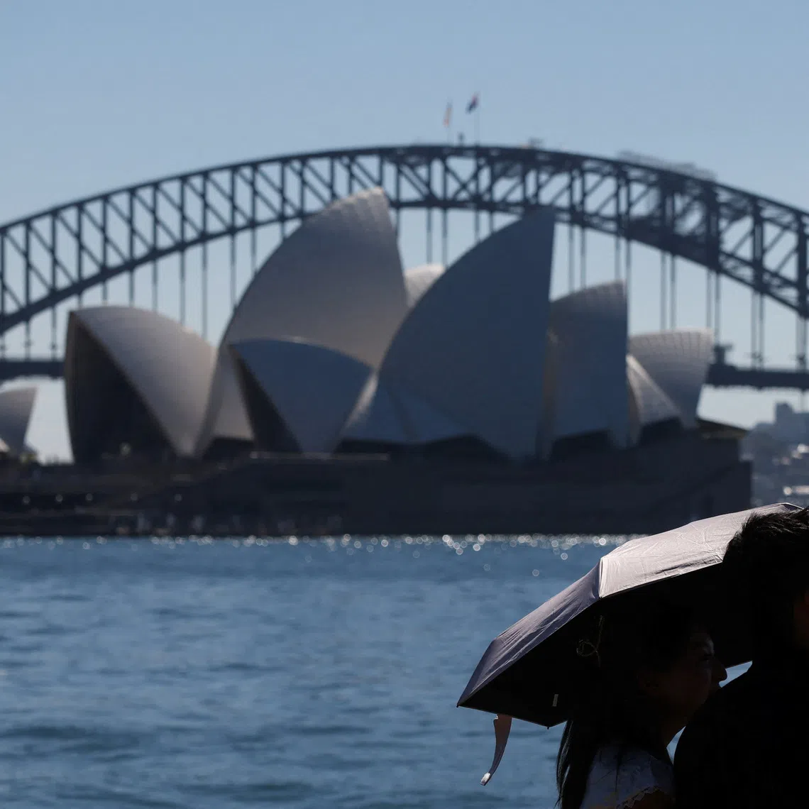 Australia’s weather forecaster said temperatures in Sydney were set to hit 33 deg C, nearly 13 deg C above average. 