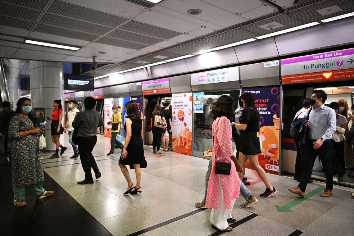 The Land Transport Authority said a number of measures in place help maintain air quality on trains and in stations.