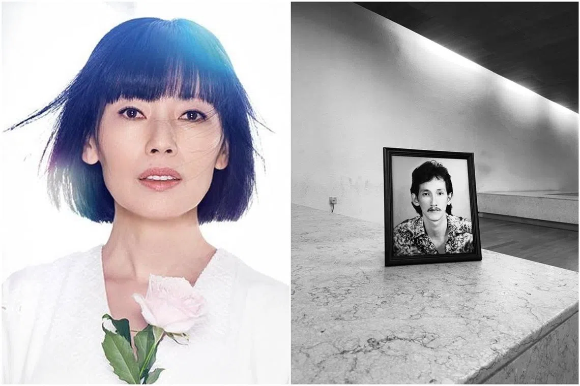 Sharon Au, who is based in Paris, immediately flew back to Singapore after learning of her father's death.