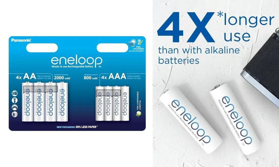Best Amazon Prime Day tech deals: Panasonic Eneloop Rechargeable Battery, 8-Pack