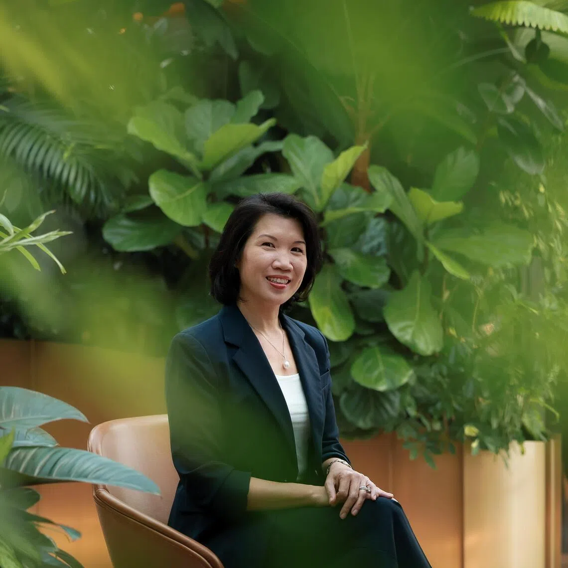Yeo Wenxian, Head of Wealth for Asia South and CEO of Citibank Singapore, at the company’s office in Orchard on April 27.