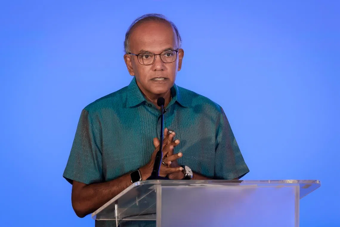 Law Minister K Shanmugam said abolishing the death penalty will “encourage more people to traffic drugs into Singapore”.