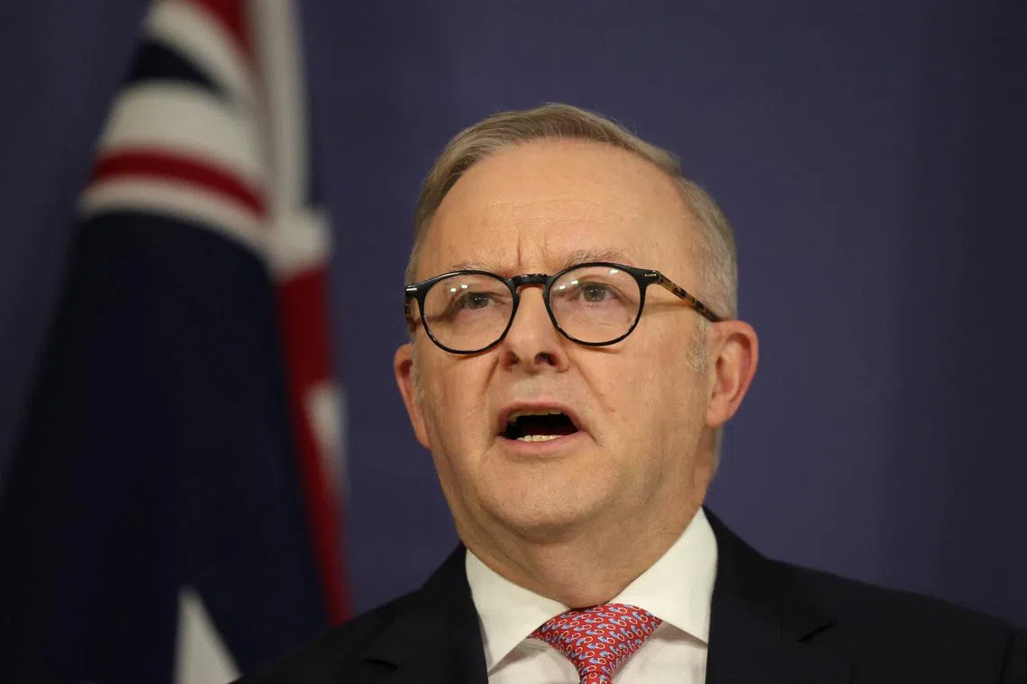 Australia PM Albanese to address nation as Iran war pushes oil prices higher