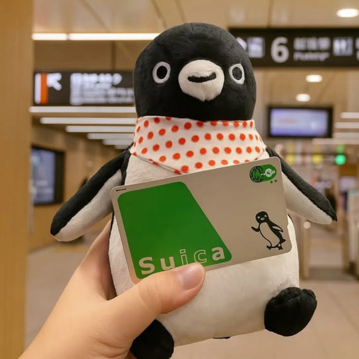 The penguin has served as the face of Suica since its launch in 2001.