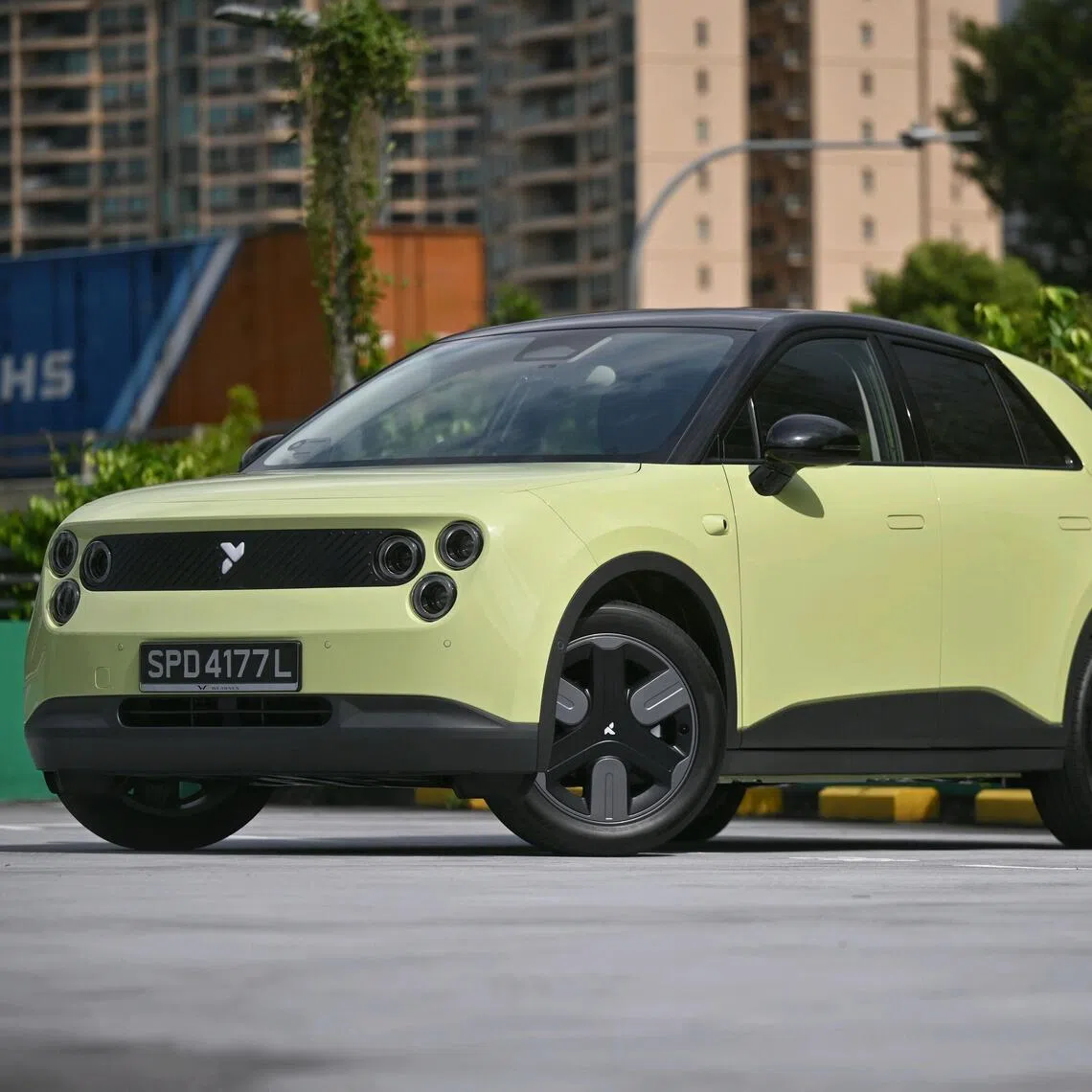 Interior and exterior of the Nio firefly on Jan 14, 2026.