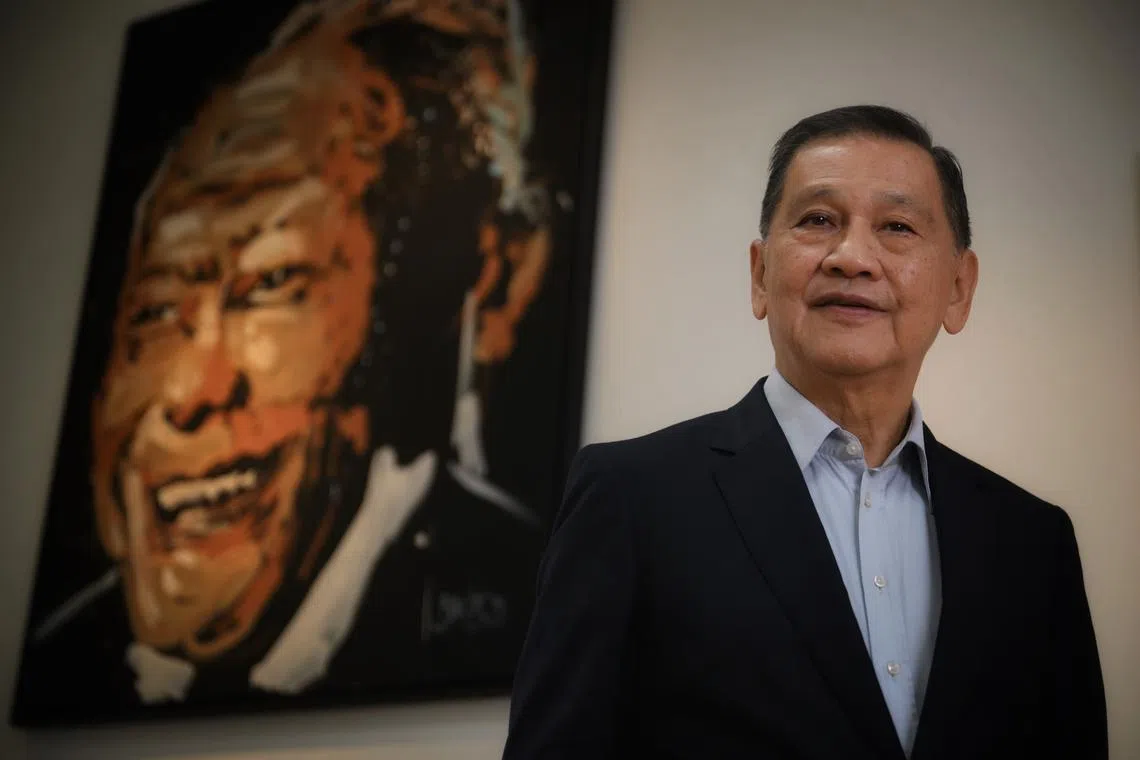 Mr Liew Mun Leong has three passions: engineering, real estate and talent.