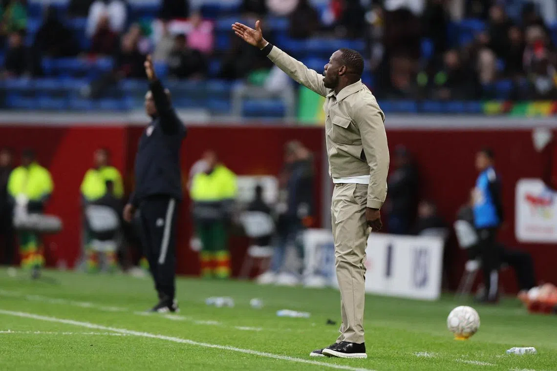 Senegal coach Pape Bouna Thiaw said he now had peace of mind after the team’s win on June 26.