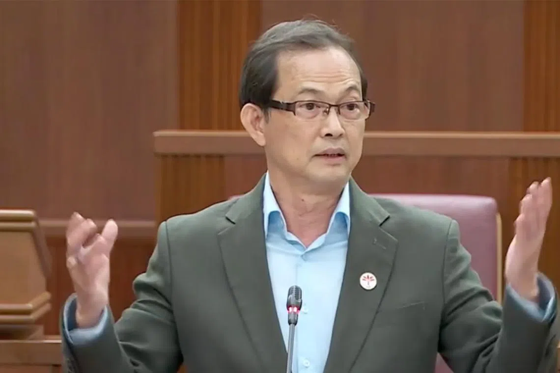 Mr Leong Mun Wai said he considered it not appropriate to delete his entire post, as Mr Shanmugam had asked.