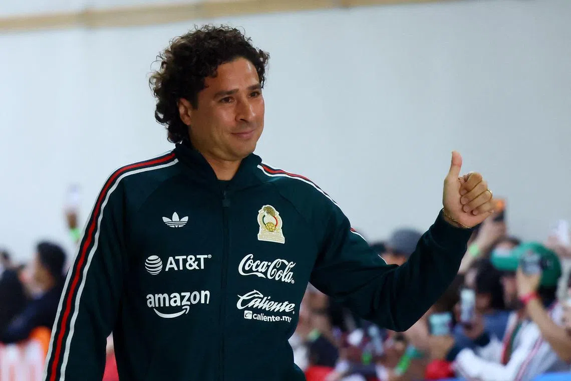 Soccer Football - International Friendly - Mexico v Portugal - Estadio Ciudad de Mexico, Mexico City, Mexico - March 28, 2026 Mexico's Guillermo Ochoa arrives before the match REUTERS/Eloisa Sanchez