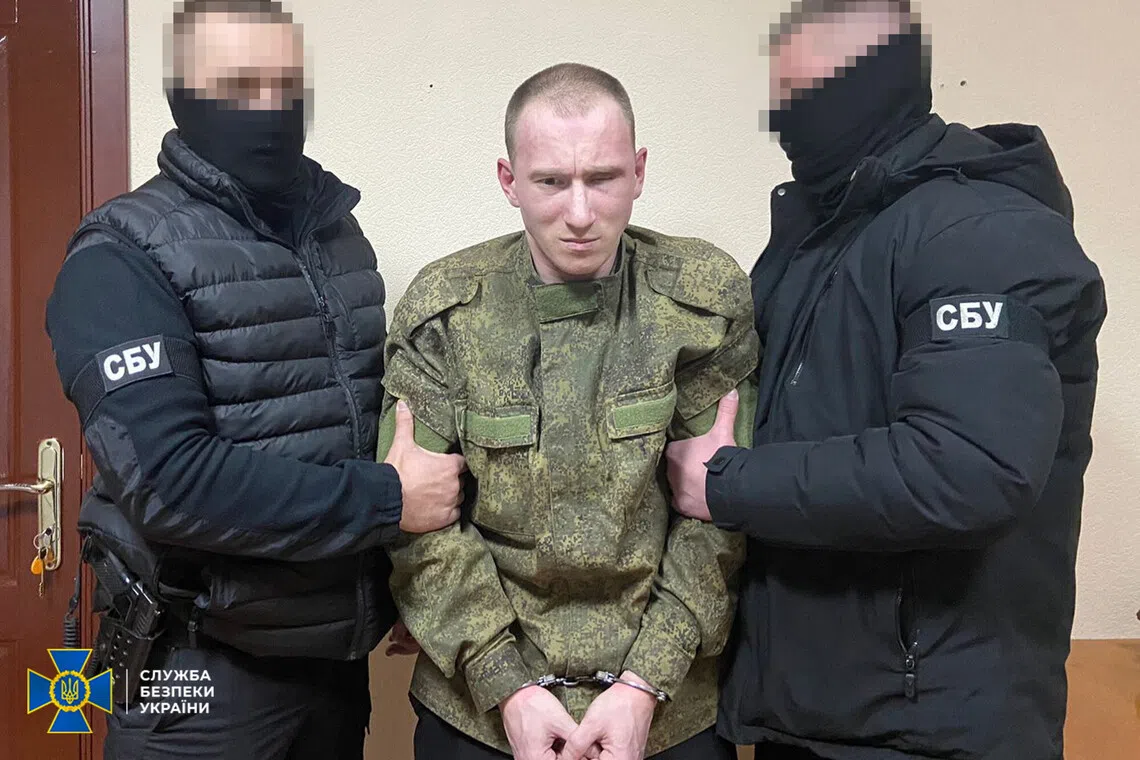 Russian soldier Dmitry Kurashov shot a Ukrainian soldier who had surrendered in January 2024 when his dugout was captured by Russian forces.