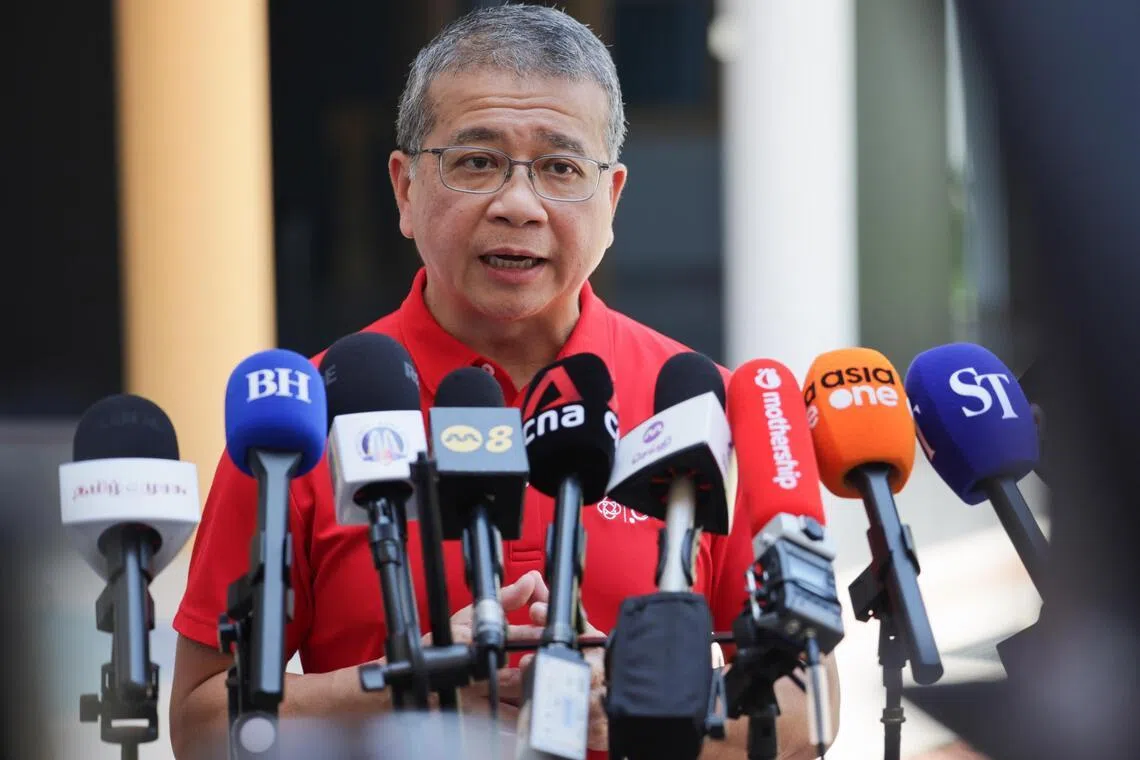 Law Minister Edwin Tong called on Singaporeans to be more discerning when viewing online content and to not disseminate it if it is harmful.
