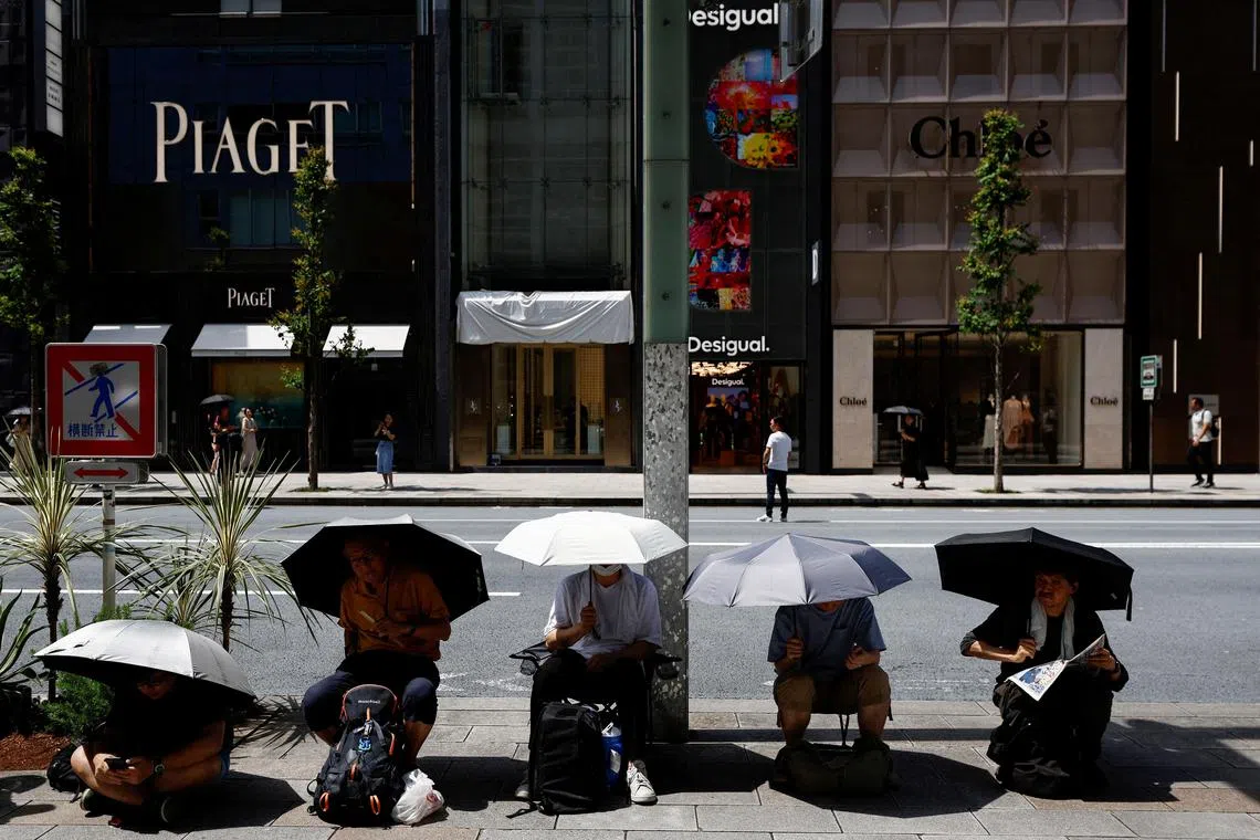 Japan suffered its joint warmest summer in 2024 since records began, equalling the level seen in 2023.