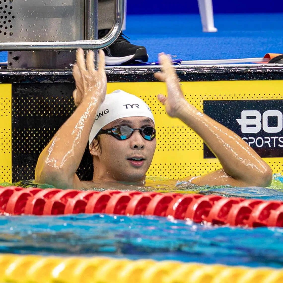 2026 Asian Para Games - Para Swimming - Men's 100m Freestyle S7 Final - Nagoya City General Gymnasium [Rainbow Pool], Nagoya, Aichi, Japan - 20261020
Singapore's TOH WEI SOONG in action.
Mandatory Credit: SNPC/Dyan Tjhia
