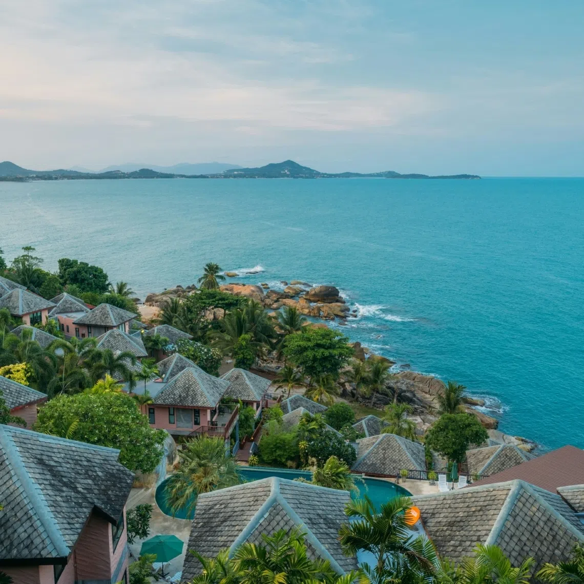The family’s jet ski had capsized off Thailand’s Koh Samui island.