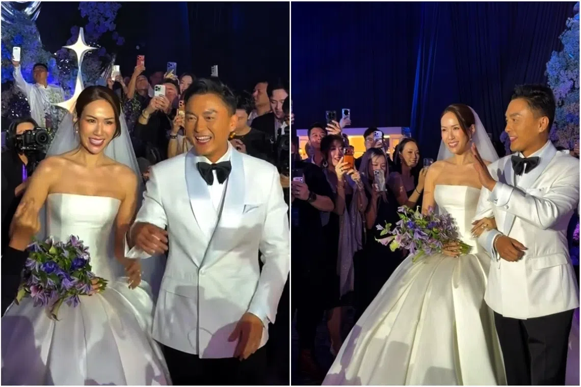 Hong Kong-based celebrity couple Mat Yeung and Lisa Ch’ng tie the knot in Malaysia