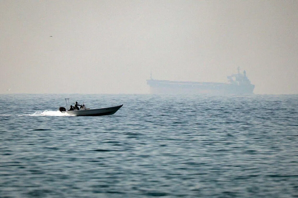 Iran has effectively closed the strait in retaliation for US-Israeli strikes that began on Feb 28. 