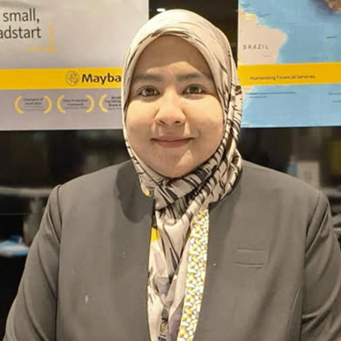 Ms Nurul Amaleena, an assistant service manager, spotted red flags when a customer requested to issue a cashier’s order. 