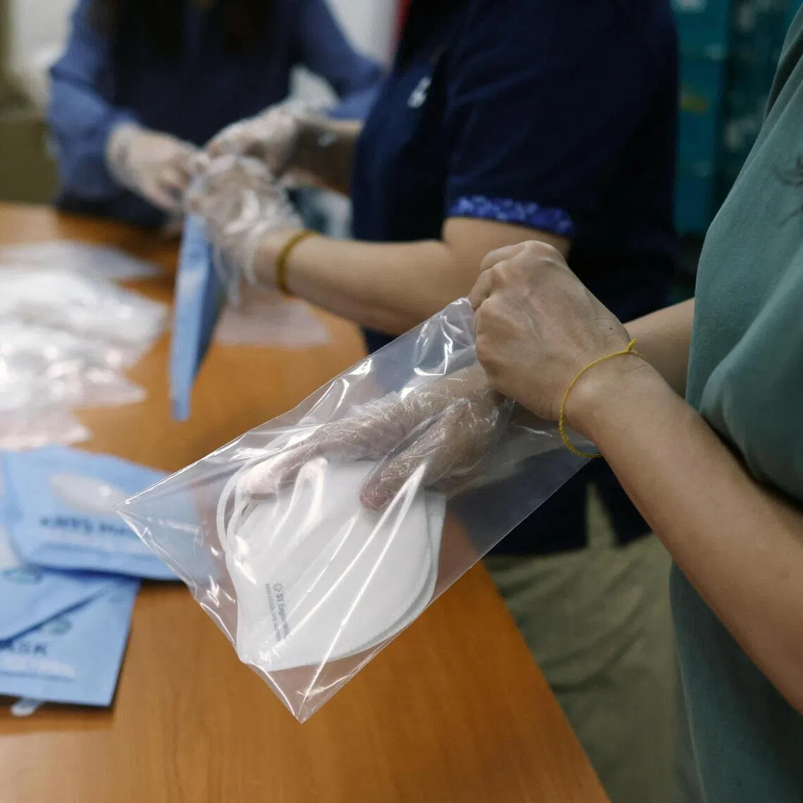 Consumers are advised not to overbuy masks in large quantities.