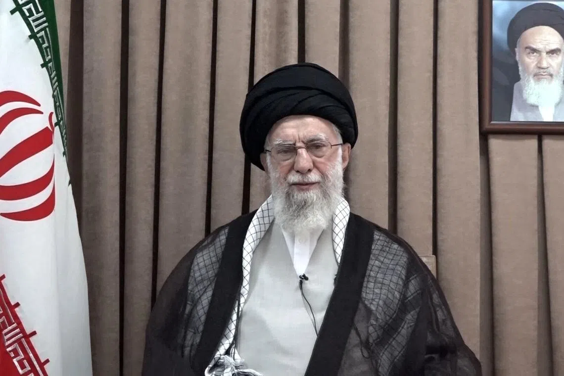 Iran's Supreme Leader Ayatollah Ali Khamenei has suspended electronic communications to make it harder to find him.
