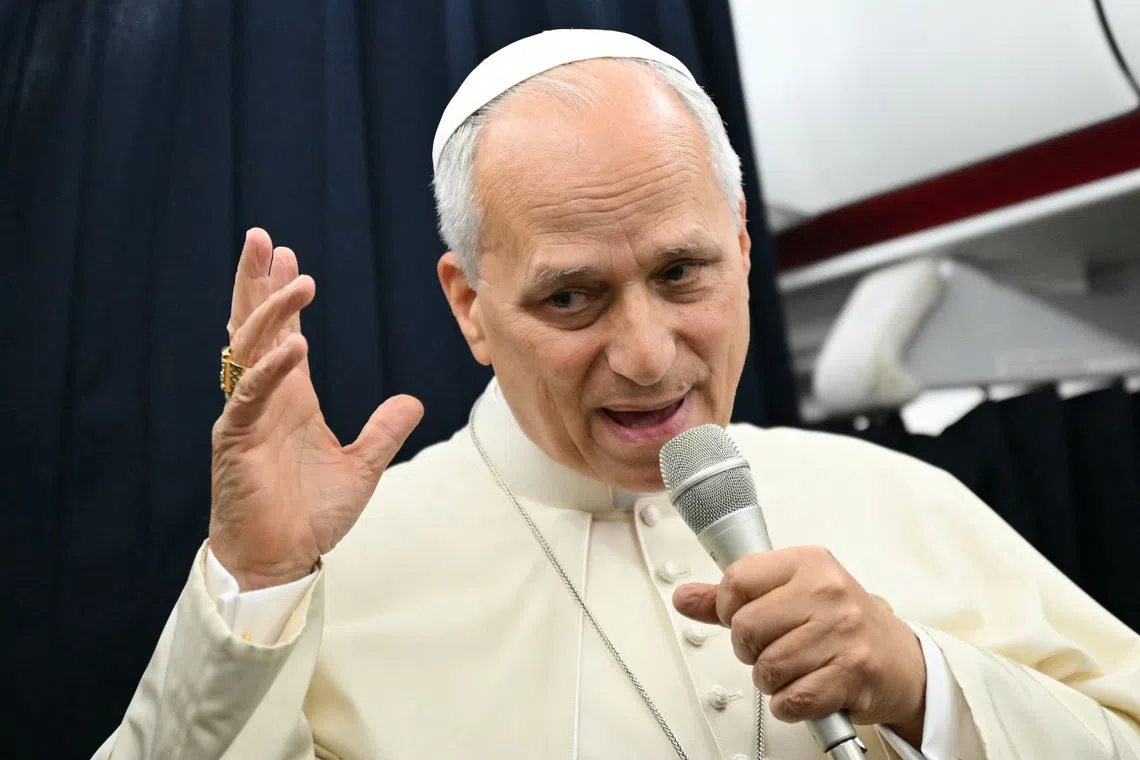 Pope Leo says concerns about AI doom are not ‘fake news’