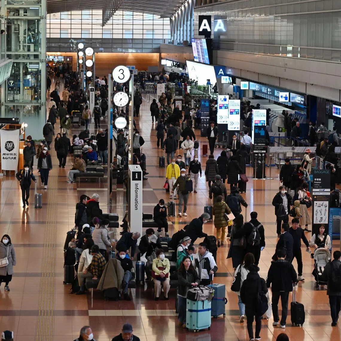 This comes just two days after the airport suffered a glitch in its air traffic control system.