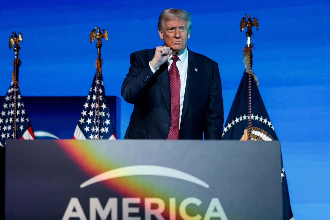 US President Donald Trump  acknowledged that the night had not gone well for Republicans and suggested they had lessons to learn from their loss.